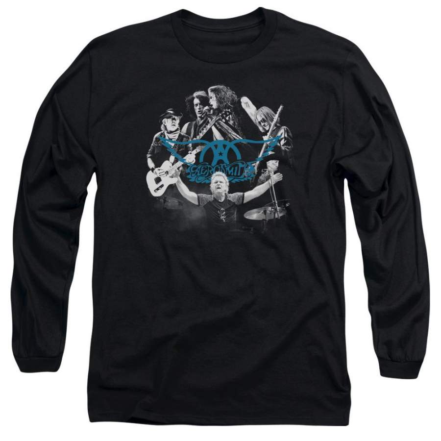 Aerosmith – Rock N Round Long Sleeve Adult 18/1