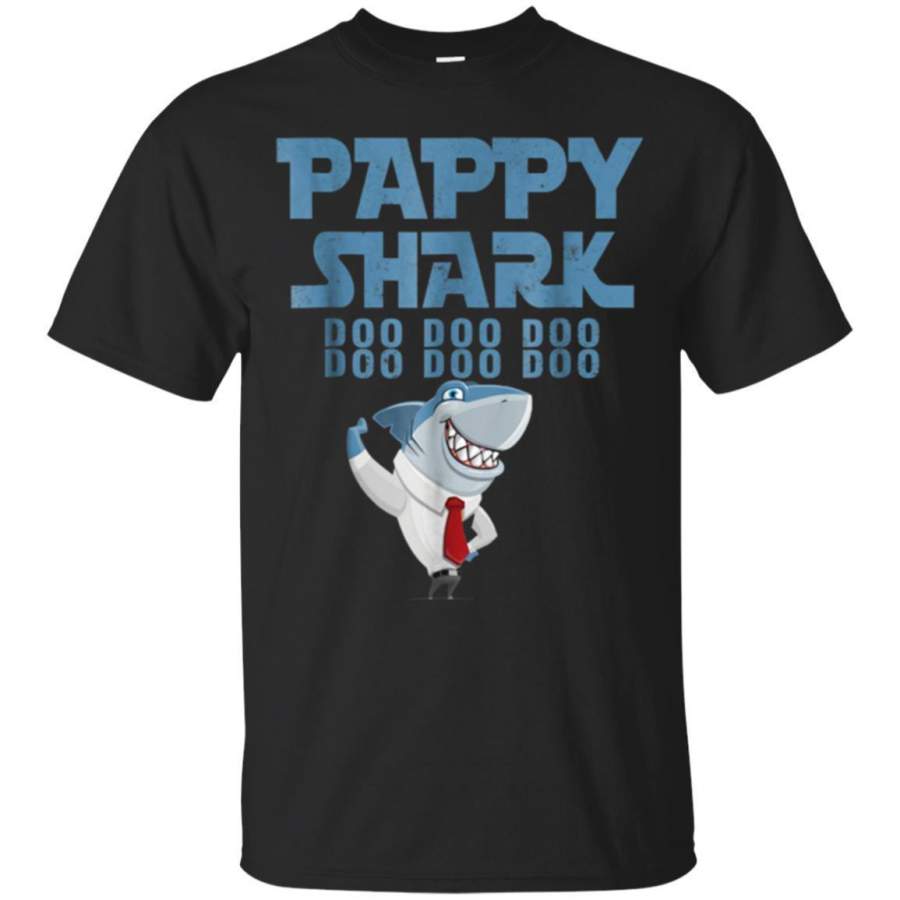 AGR Pappy Shark Tshirt Doo Doo Doo  Us Parents Day Gift Jaq T-shirt