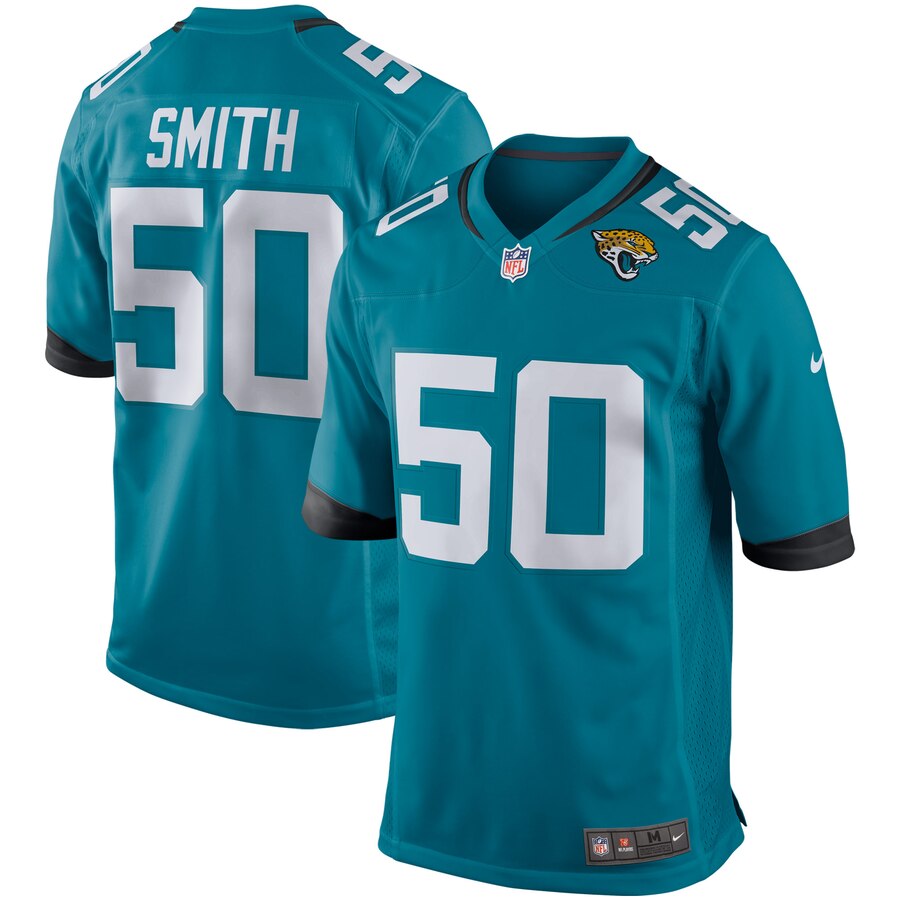 Telvin Smith Jacksonville Jaguars Nike Player Game Jersey – Teal