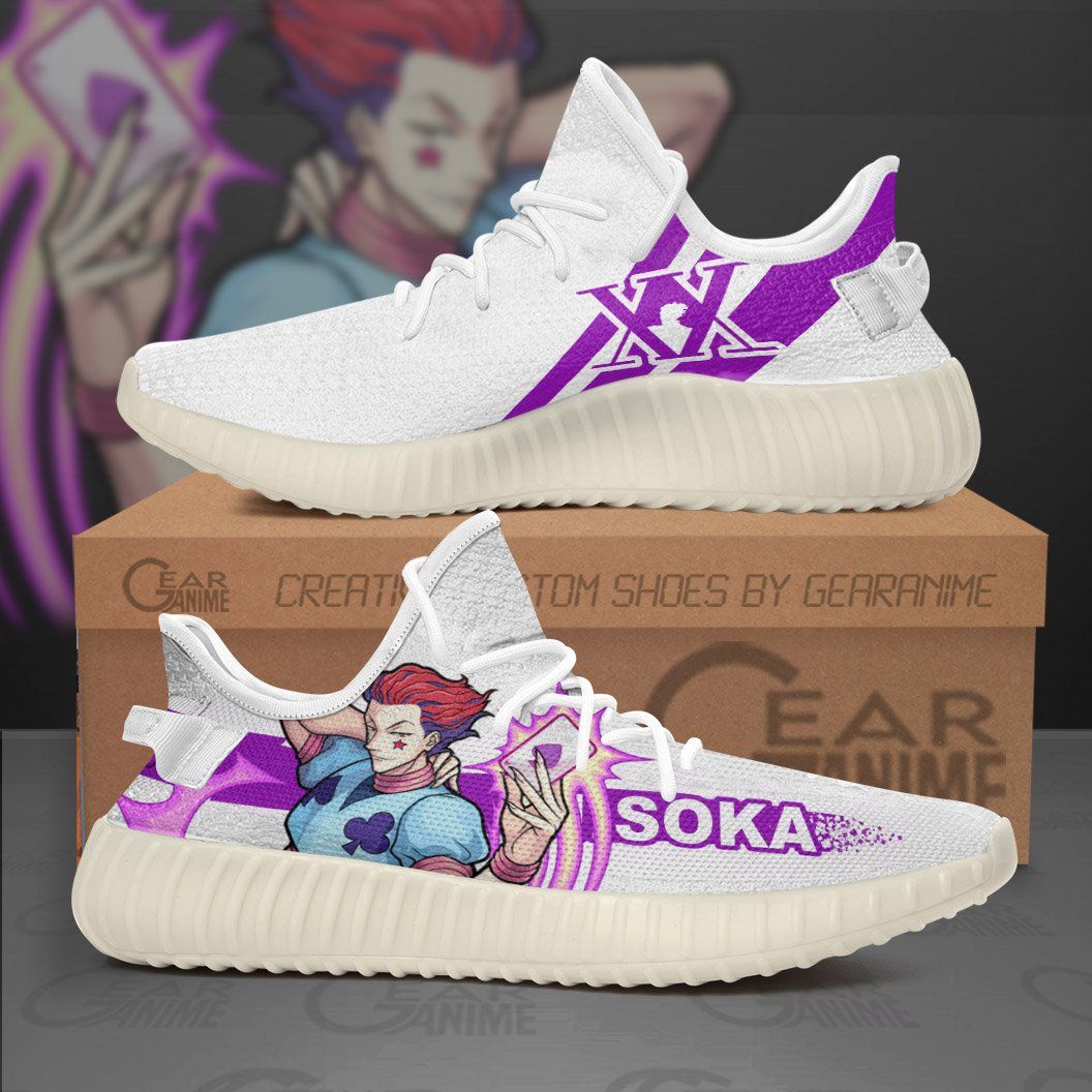 Hisoka Morow Yeezy Shoes Hunter X Hunter Anime Sneakers V10