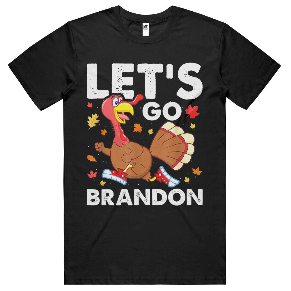 Lets Go Brandon Family Thanksgiving Turkey Friendsgiving T Shirts