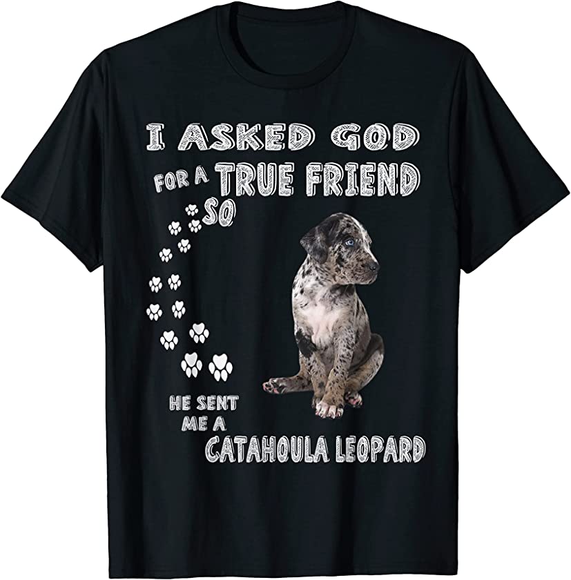 Catahoula Cur Dad Mom, CLD Costume, Catahoula Leopard Dog T-Shirt