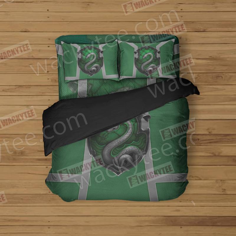 Harry Potter Slytherin Bed Set Family