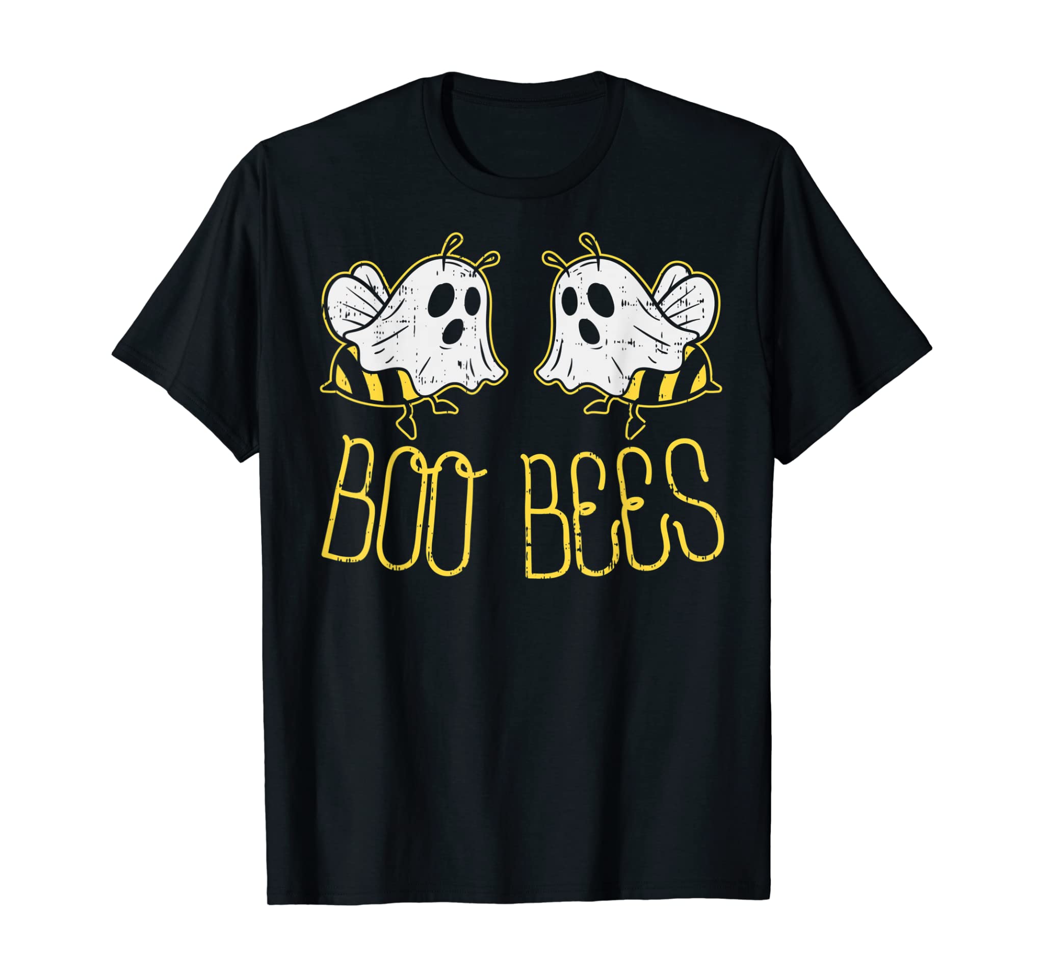 Boo Bees Funny Halloween Tee Matching Couple Costume For Her T-Shirt