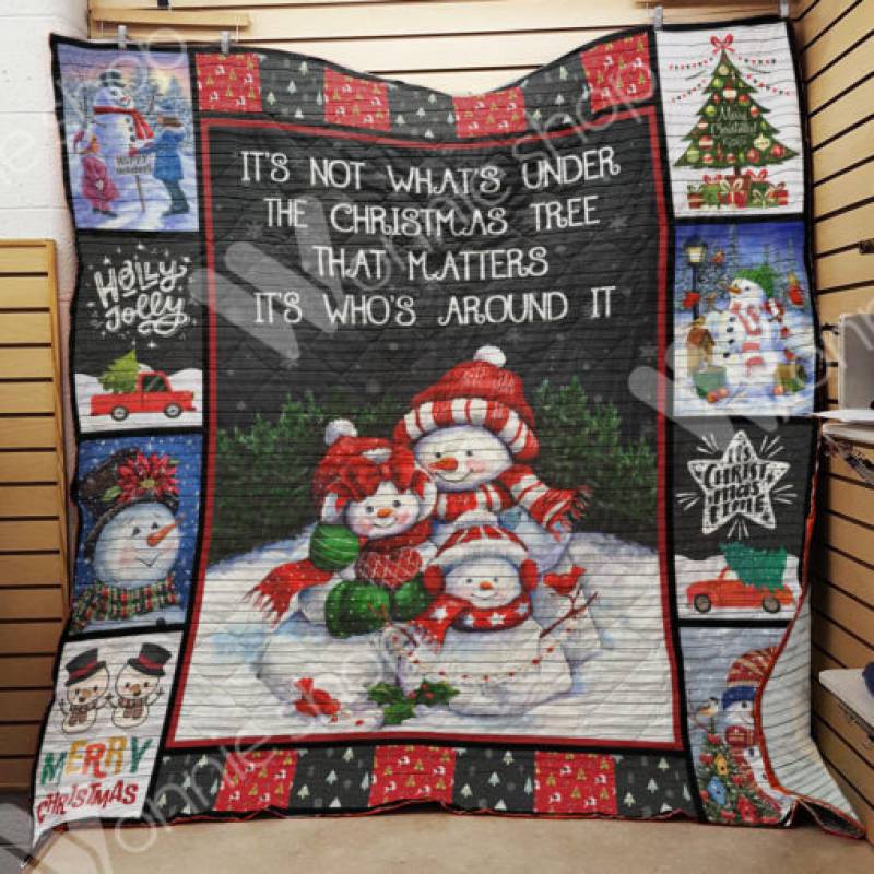 Snowman Christmas Blanket AU2701 85O36