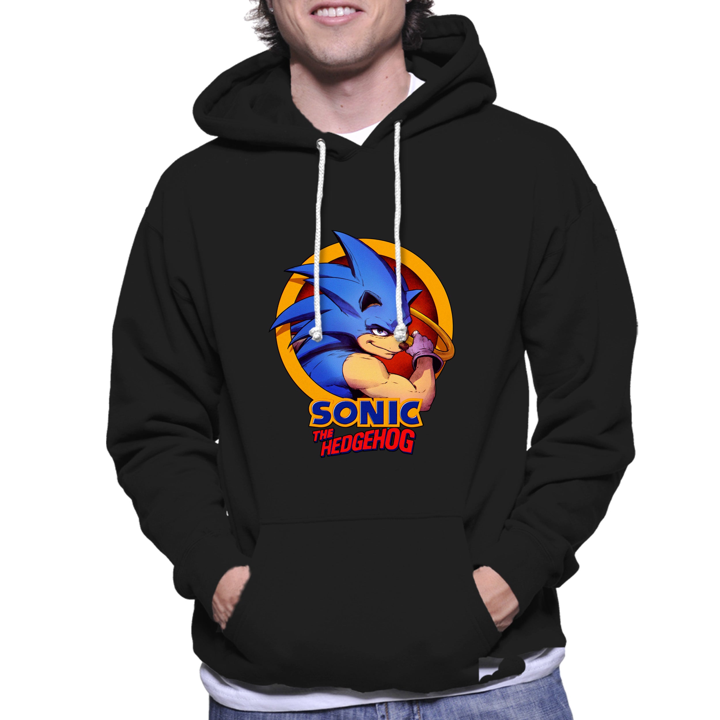 Sonic The Hedgehog Muscle Unisex Hoodie