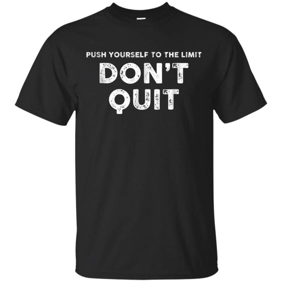 AGR Gym Tshirt Dont Quit Men Women Tshirt Jaq T-shirt