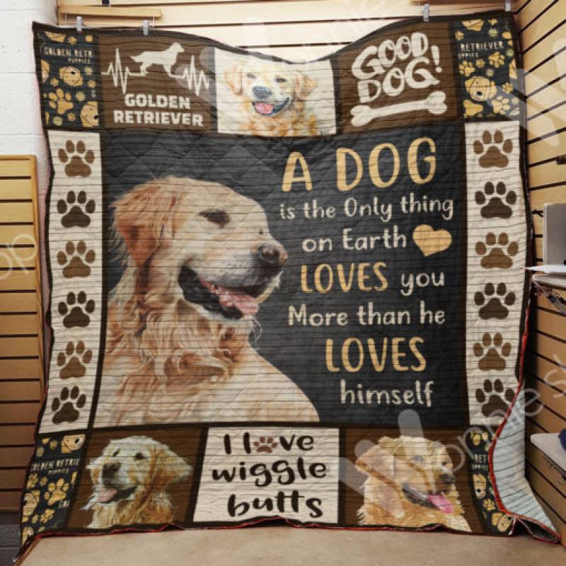 Golden Retriever Dog Blanket AU2303 85O35