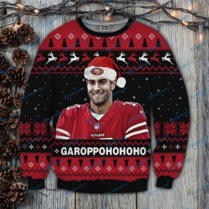 Gearstastic San Francisco 49ers Sweatshirt GaroppoHOHOHO Knitting Pattern Fullprint – V0512