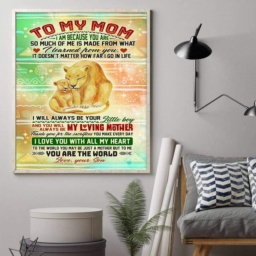 Son to Mom – You Are The World To Me – Poster