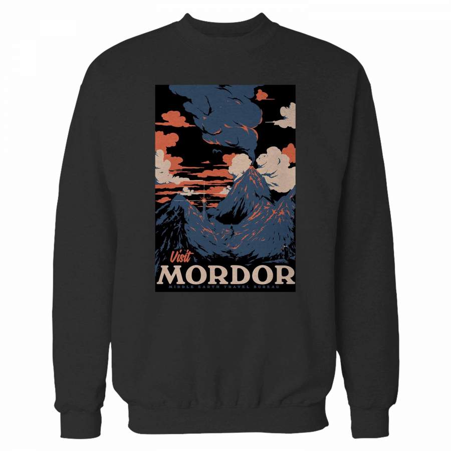 Visit Mordor Lord Of The Rings Inspired Sweatshirt