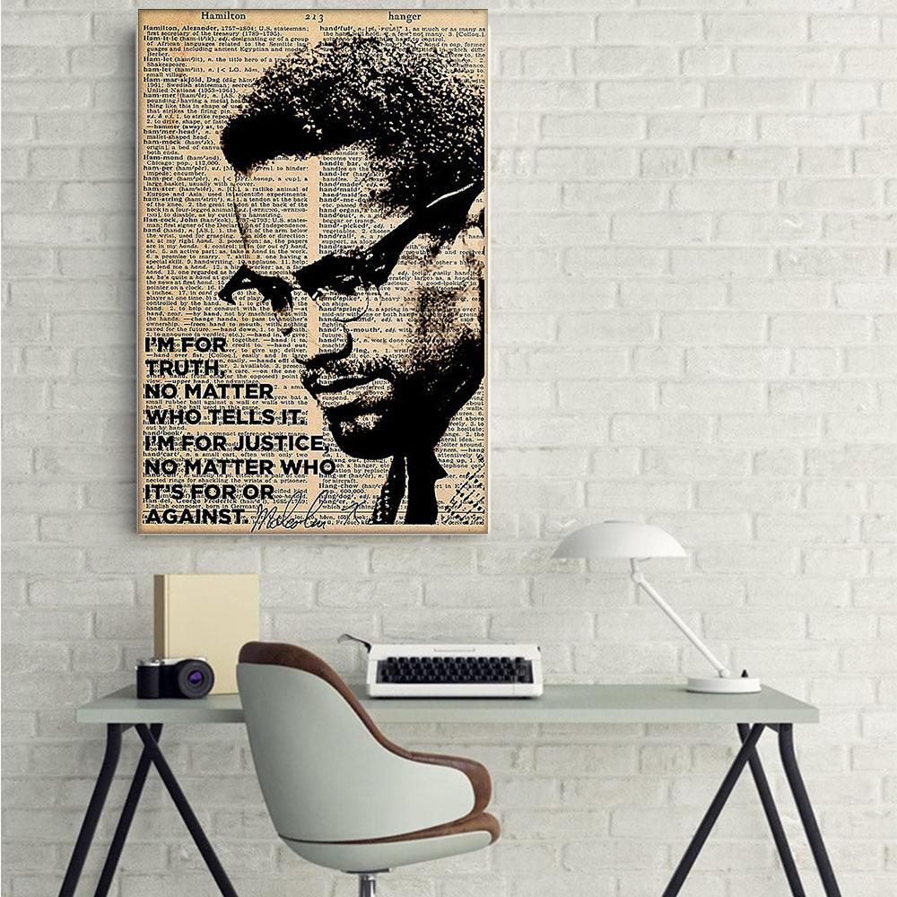 Black American Canvas Art Trendy African American Black Art Poster Prints Black Woman African King Attractive Ready To Hang Canvas Wall Art