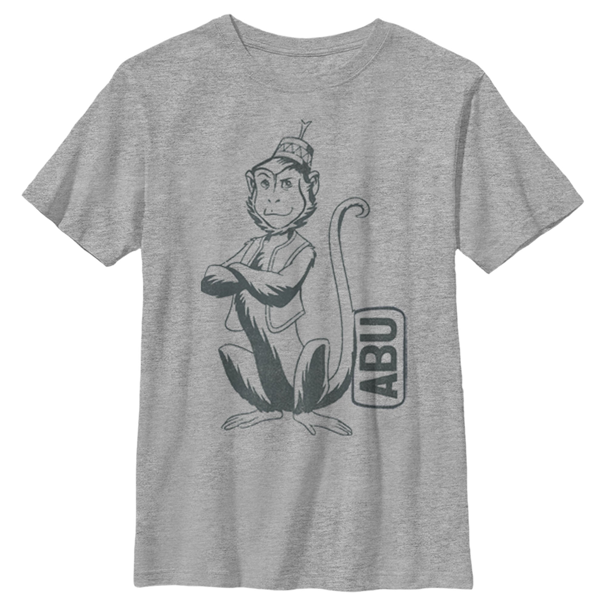 Boy’S Aladdin Aladdin Cartoon Abu Profile T-Shirt