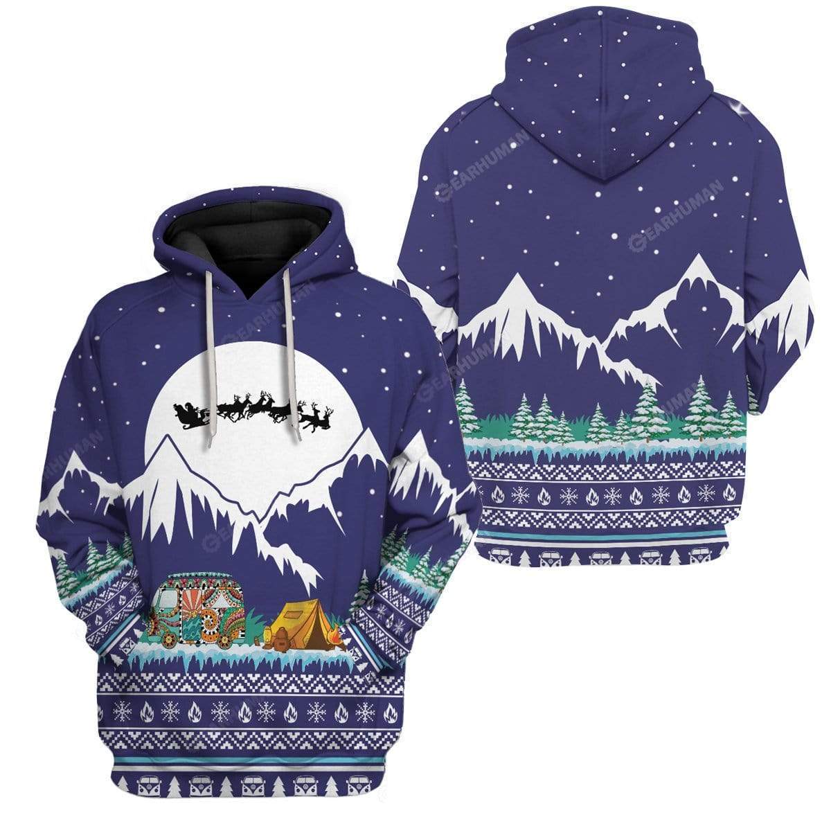 Ugly Christmas 2 Camping Custom Hoodie – Amazing Gift idea