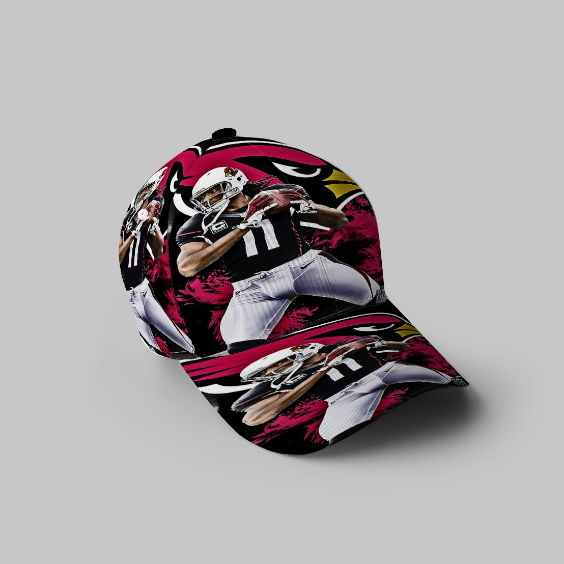 Arizona Cardinals Deandre Hopkins1 3D Printing Baseball Cap Classic Hat