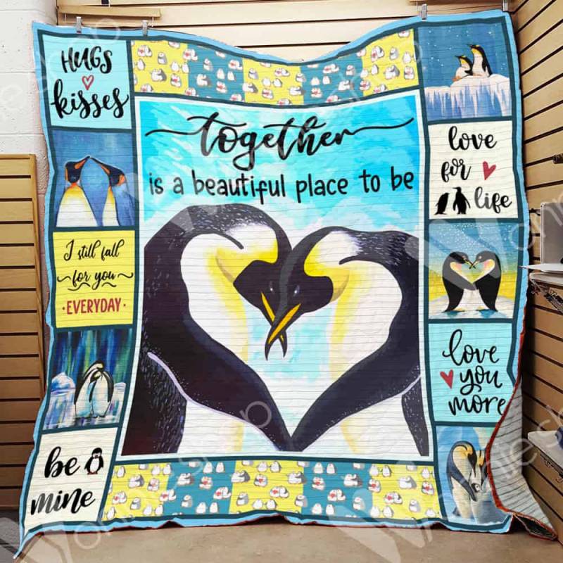 Penguin Couple Blanket NOV2501 78O58