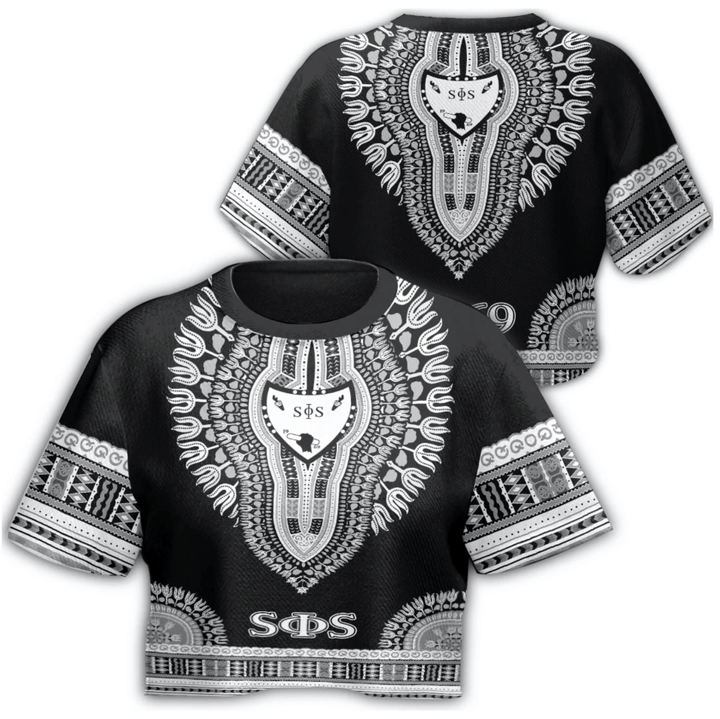 Swing Phi Swing Dashiki Croptop T-Shirt – Rlt13