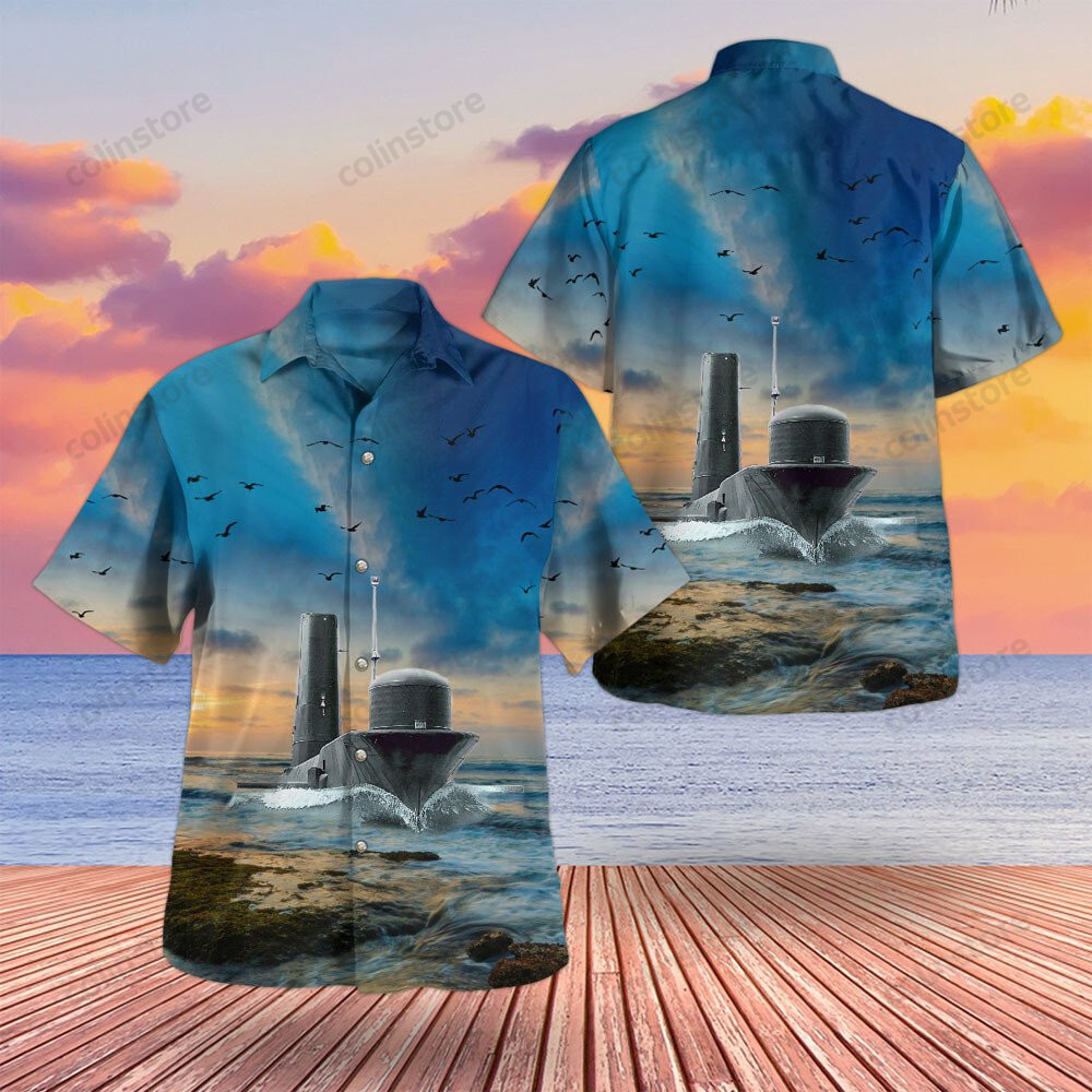 Submarine Hawaii Perfect Clothing Shirt Aloha Ha99929