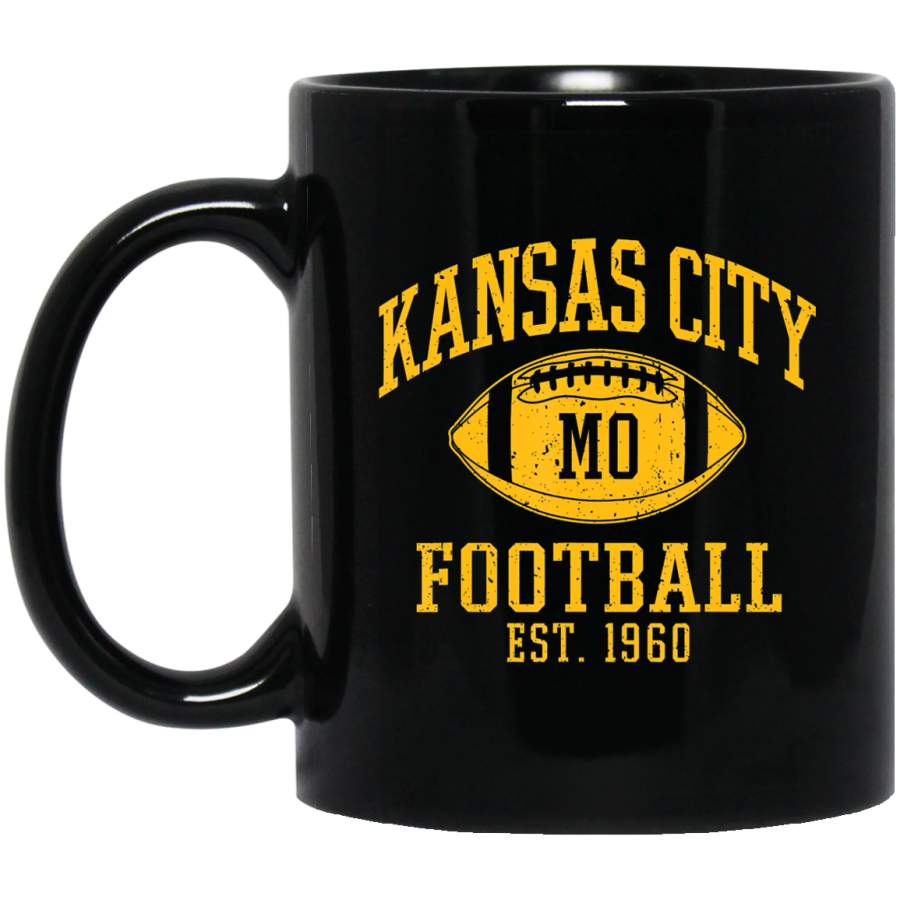 Kansas City Football  Vintage KC Missouri Chief Retro Gift Coffee Mug