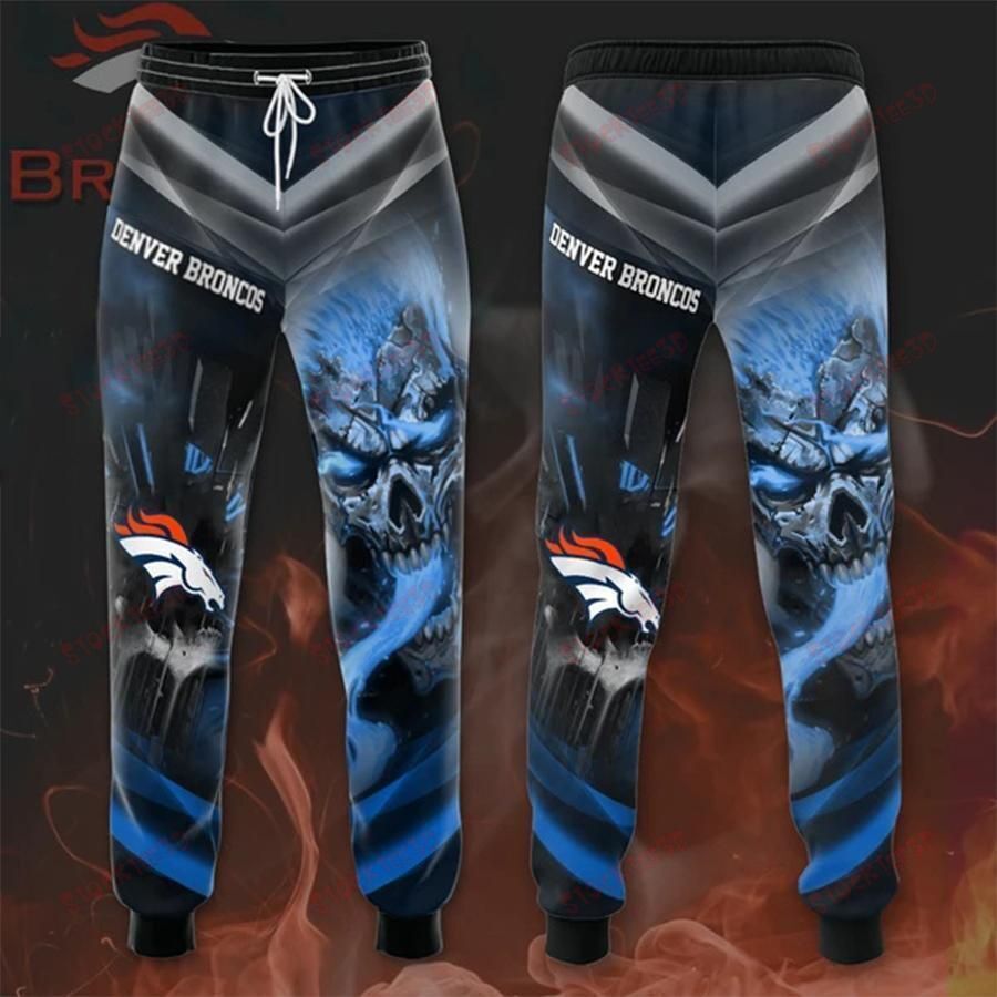 Denver Broncos 3D Printed Pocket Sweatpant 70