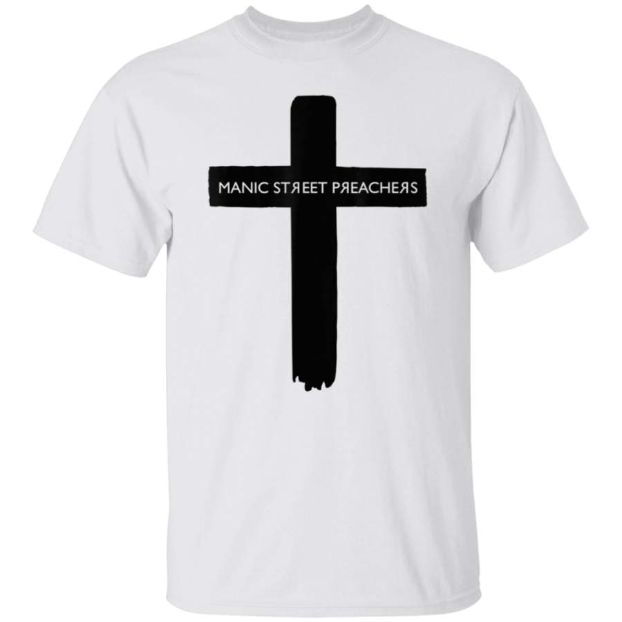 Manic Street Preachers Official Cross TShirt