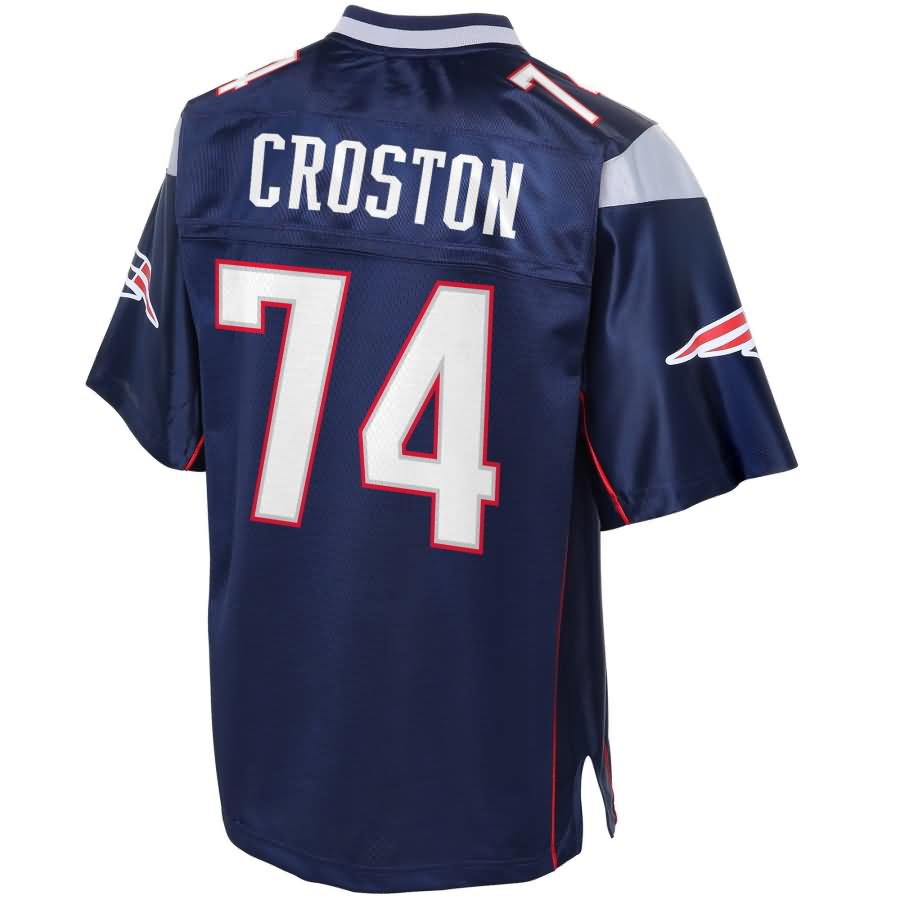 Cole Croston New England Patriots NFL Pro Line Team Color Player Jersey – Navy