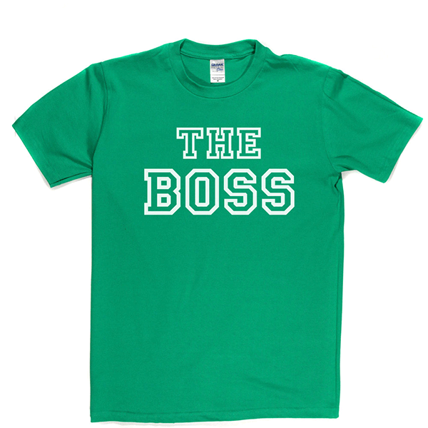 The Boss text T Shirt