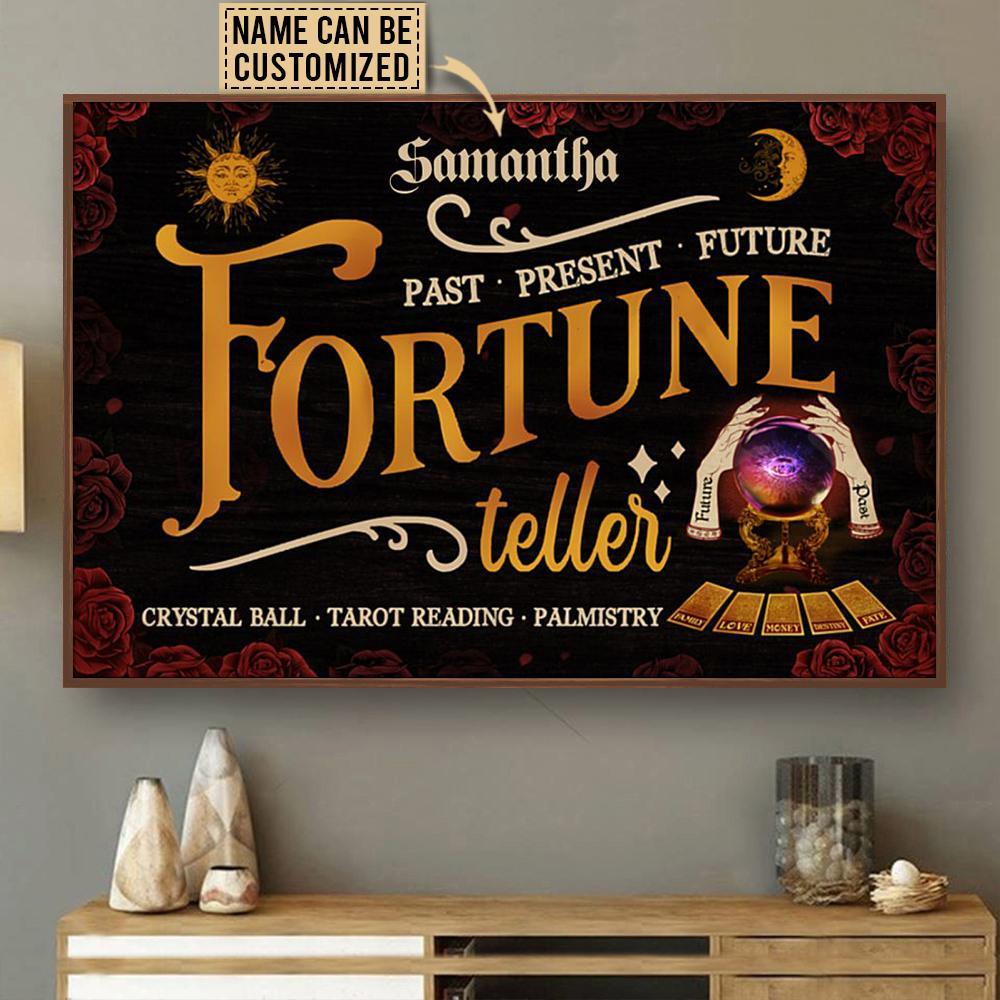 Aeticon Gifts Personalized Psychic Reading Fortune Teller Canvas Mom Dad Gift Home Decor