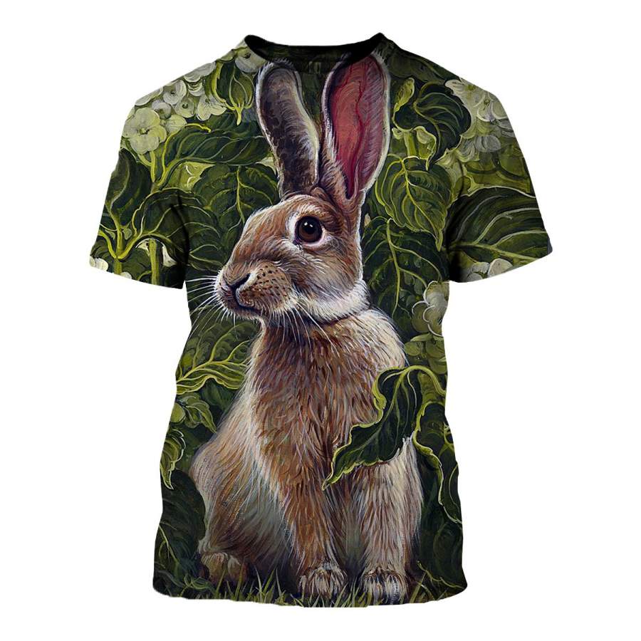 3D All Over Printed Rabbit T Shirt Hoodie 1312012