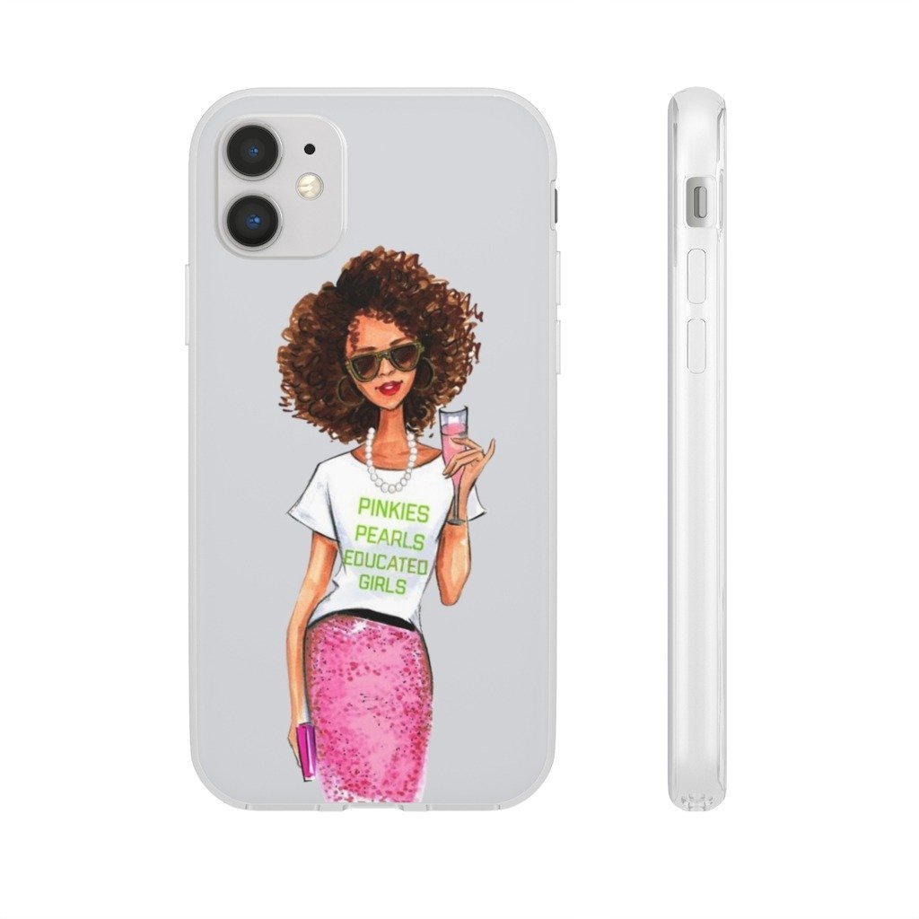 Arica Zone Phone Cases – Pinkies Pearls Alpha Kappa Alpha Phone Case