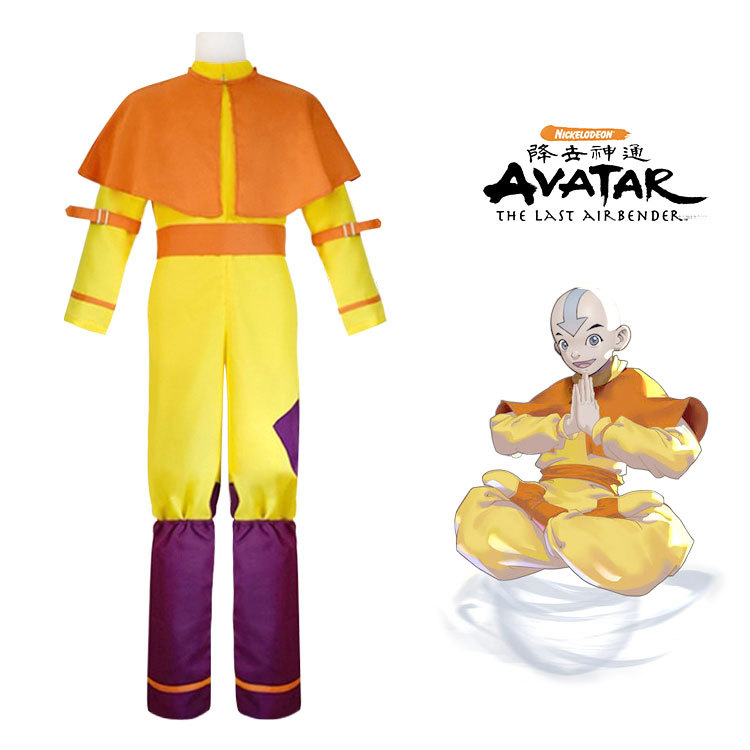 Anime Avatar The Last Airbender Katara Mai Zuko Azula Aang Korra Cosplay Costume Adult Men Women Halloween Party Dress alx