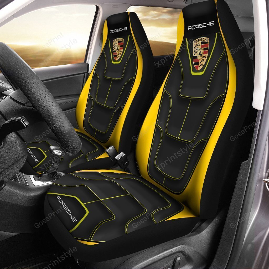 Porsche Car Seat Cover ( Set Of 2 ) Ver 11