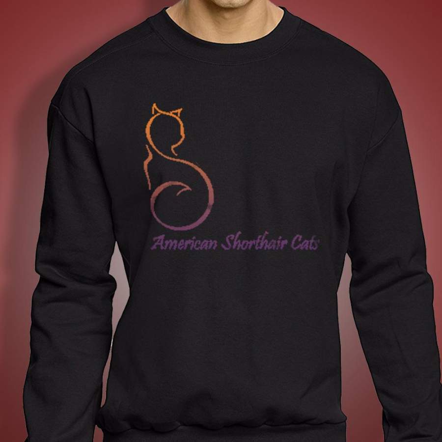 American Shorthair Kittens Men’S Sweatshirt