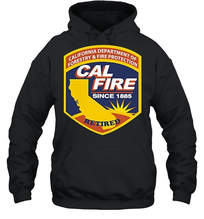 California Department Of Anf Fire 1885 Cal Fire Classic Hoodie #Xh