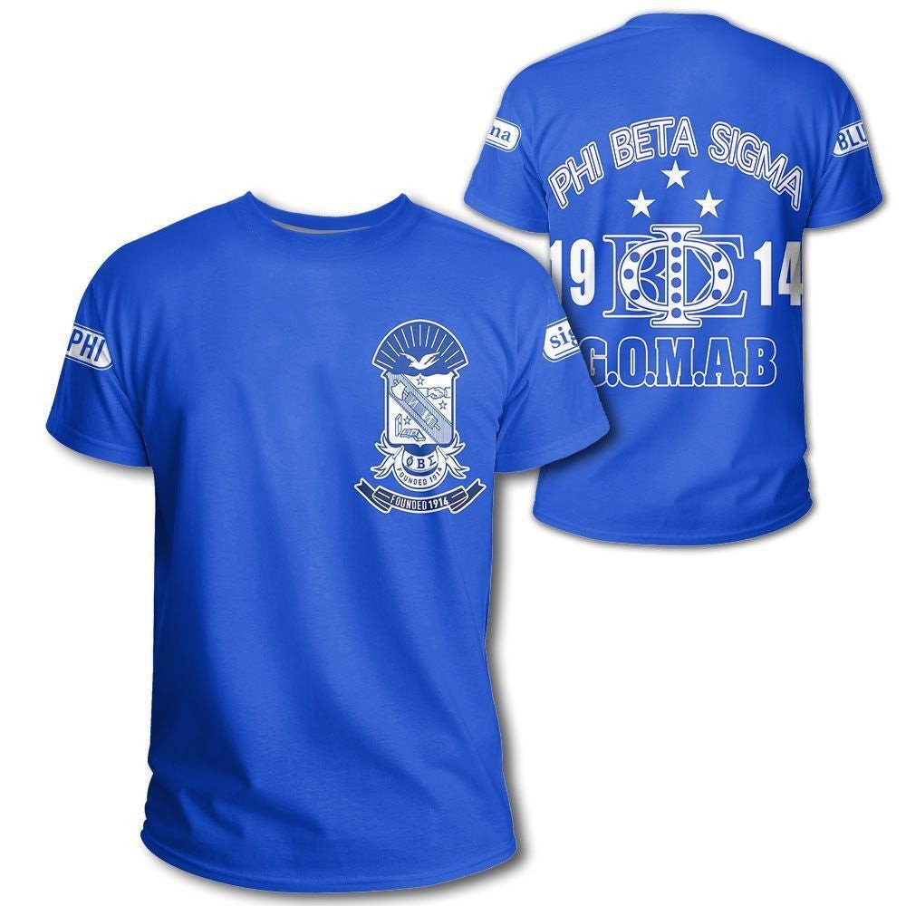 Fraternity Tshirt – Blue Phi Phi Beta Sigma Fraternity Tshirt