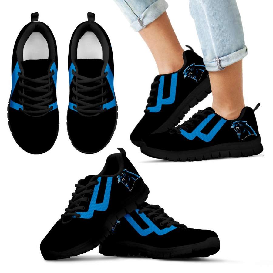 Line Bottom Straight Carolina Panthers Sneakers