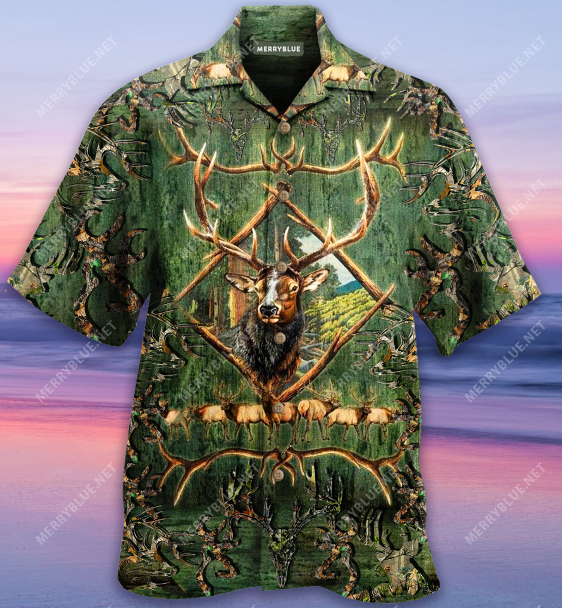 There Is No Season Like Deer Season Unisex Hawaiian Shirt