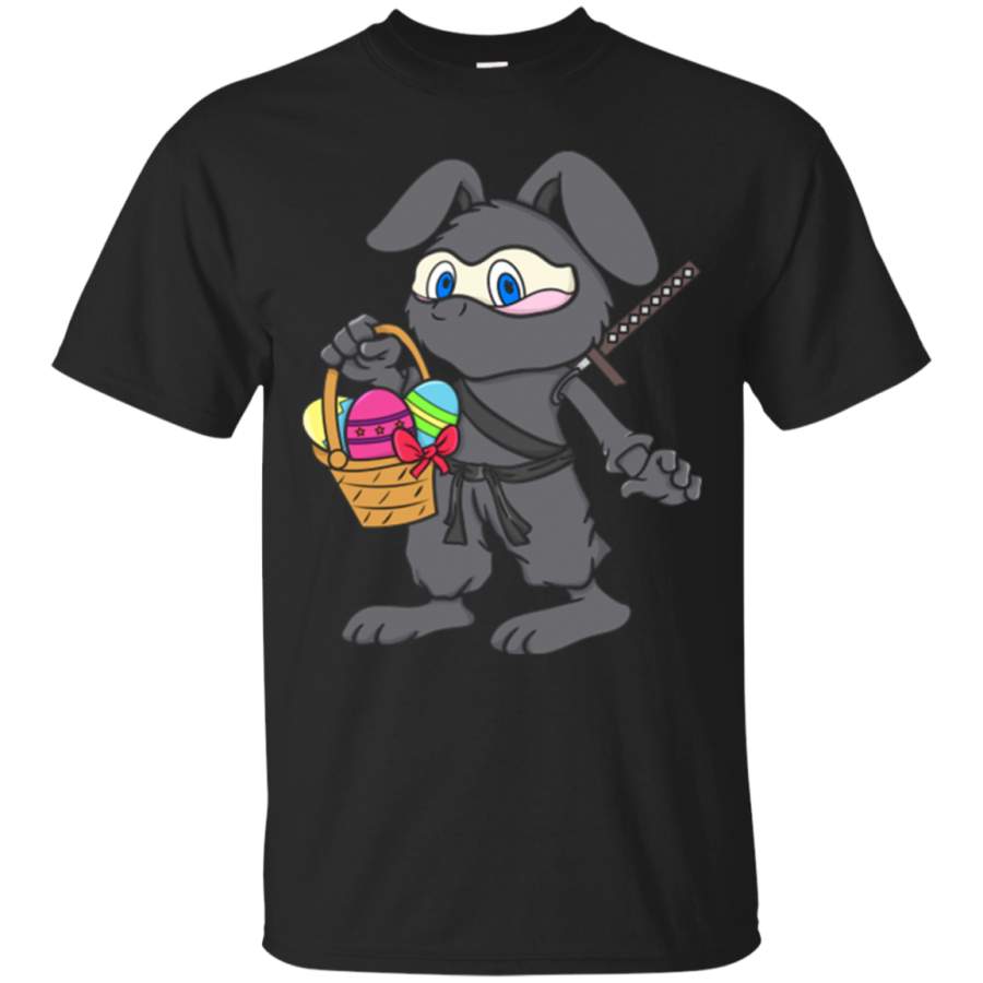 Cute Easter Egg Hunt Easter Bunny Ninja T-Shirt