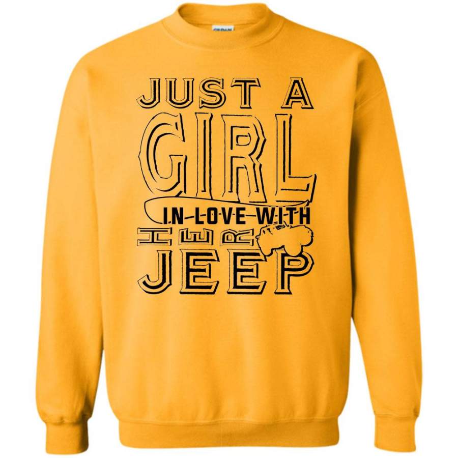 I Am A Cool Driver T Shirt, Just A Girl In Love Her Jeep Sweatshirt Lt11