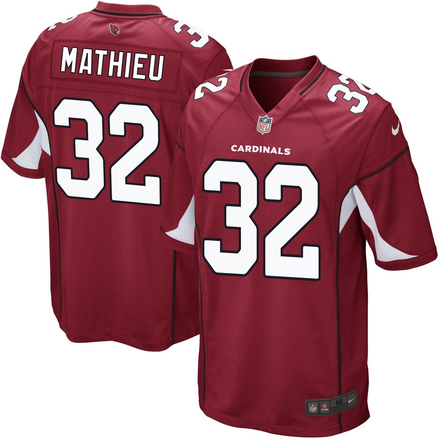 Tyrann Mathieu Arizona Cardinals Nike Game Jersey – Cardinal