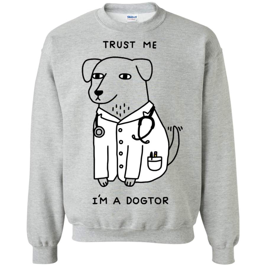 AGR Dogtor Crewneck Pullover Sweatshirt