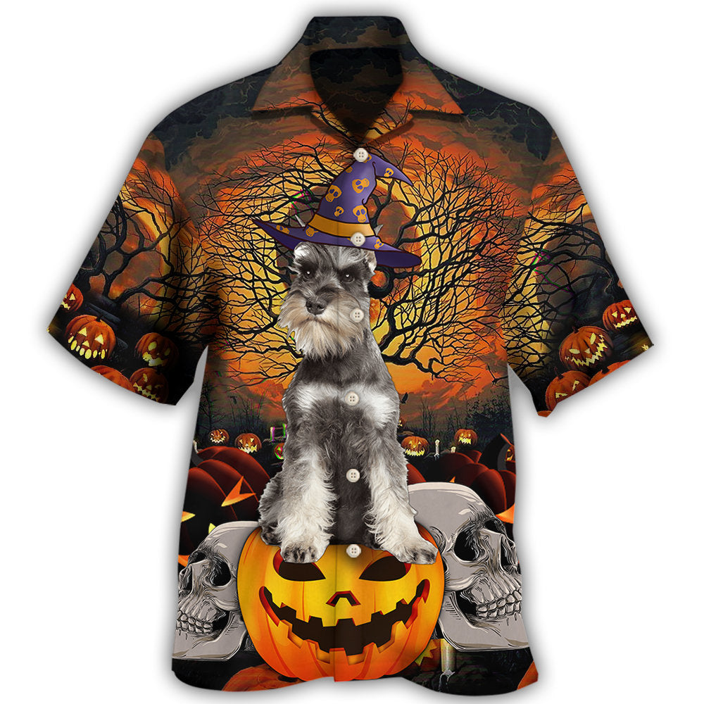 Halloween Schnauzer My Lovely Hawaii Shirt Ha78025