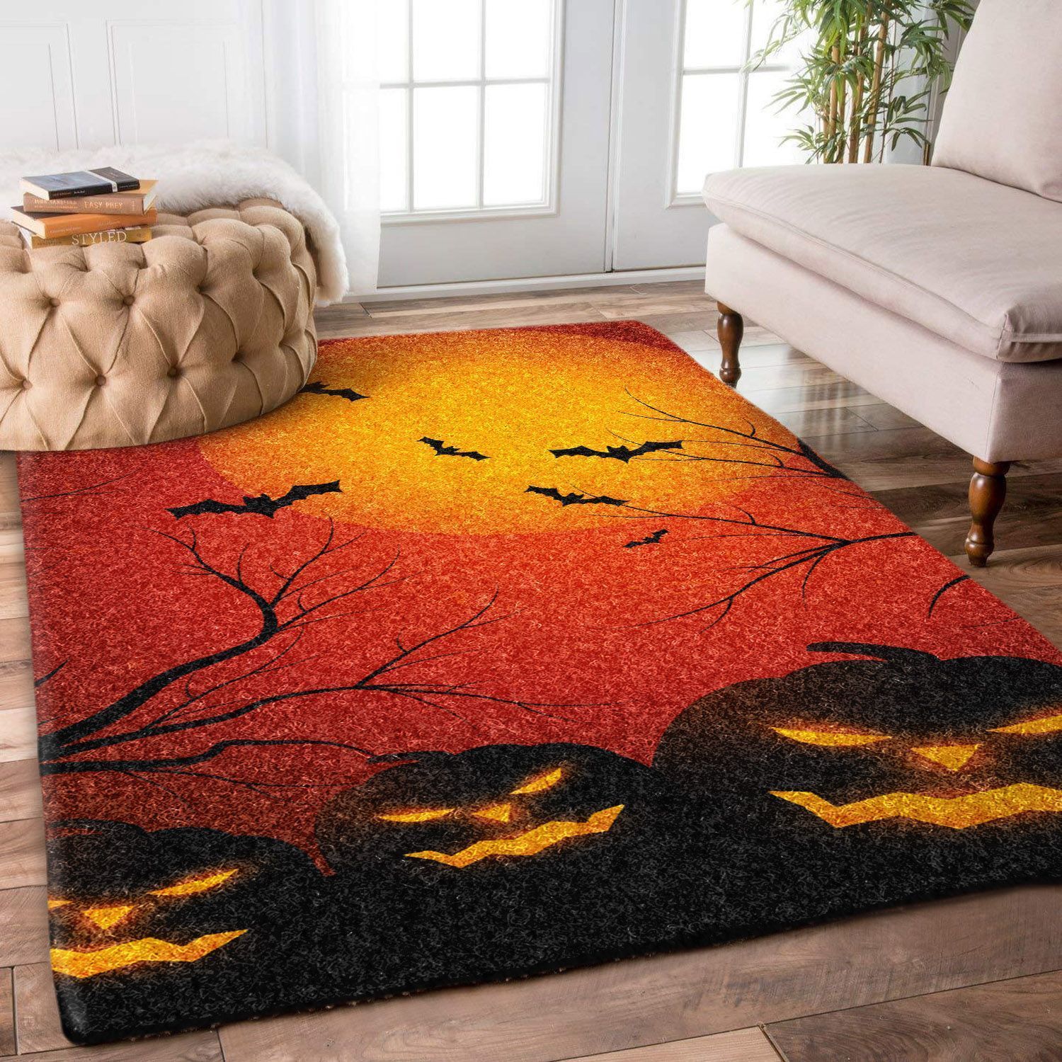 Halloween Rug IKHDTTVNGLD DNNTVN