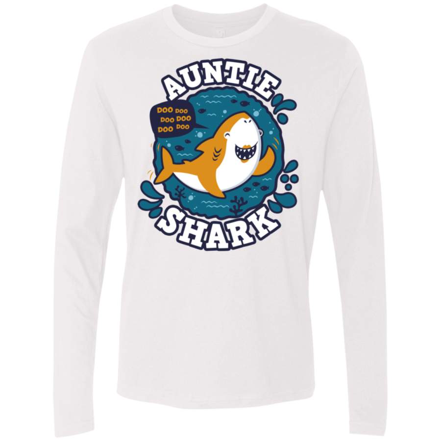 Shark Family Trazo – Auntie Men’s Premium Long Sleeve