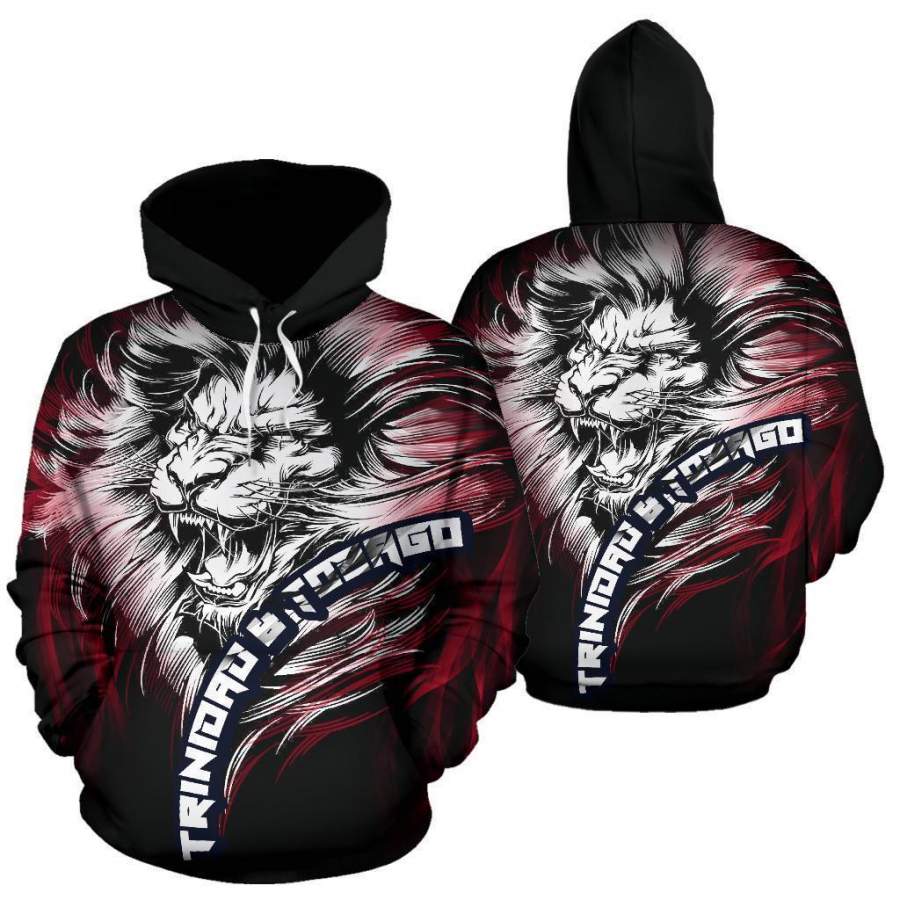 Trinidad and Tobago Lion Black Hoodie PL190