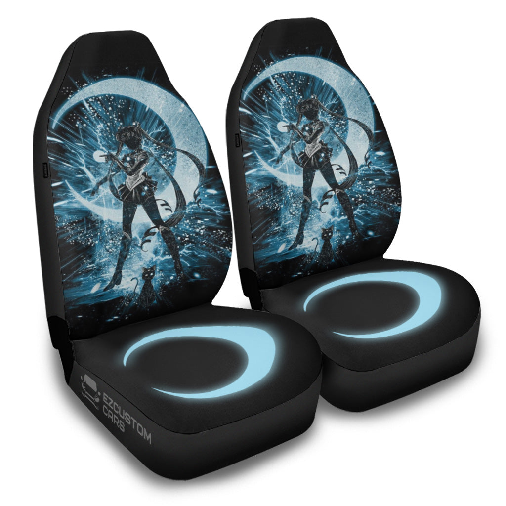 Sailor Moon Car Accessories Anime Car Seat Covers Sailor Moon And Dead Moon Oralie Shop