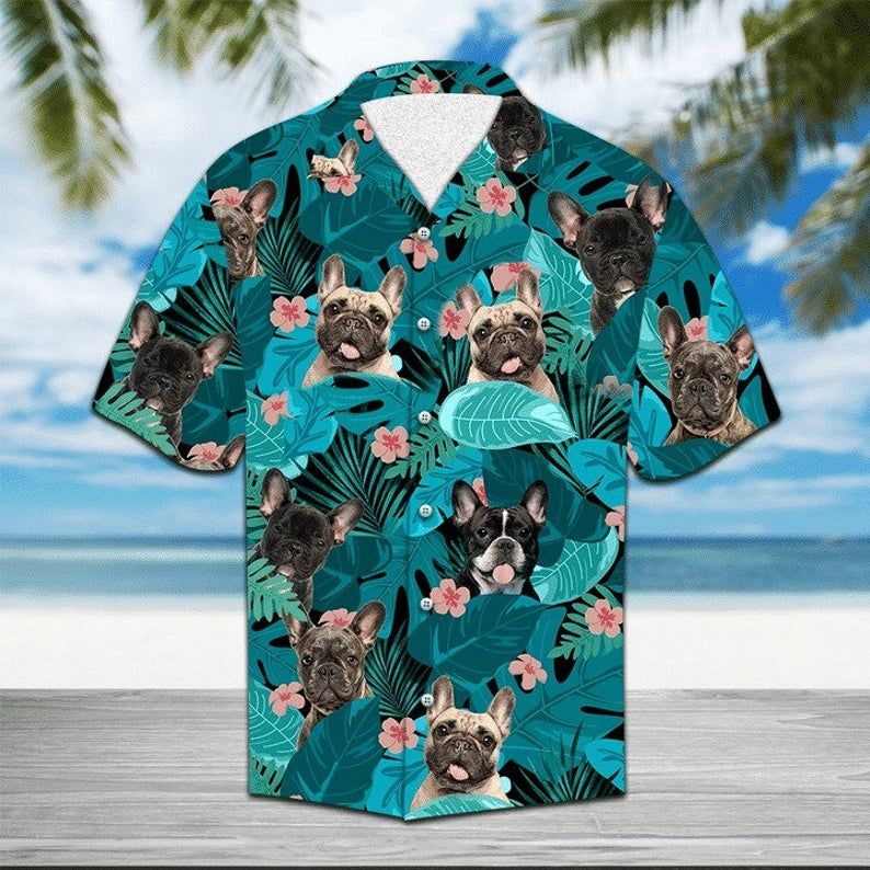 Frenchie Multicolor Best Design Hawaii Shirt Ha7993