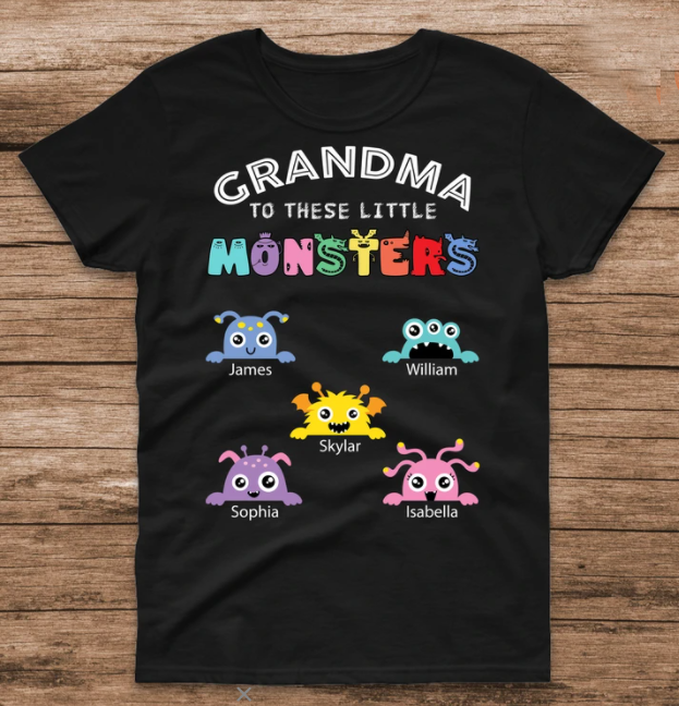 Coolspod – Grandma’s Little Monsters T-shirt