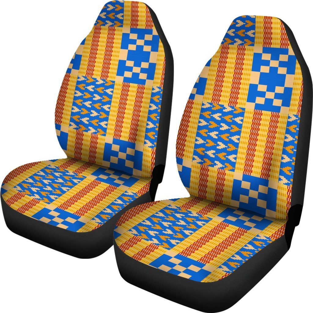 Greek Life Car Seat Covers – Weaving Style Kente