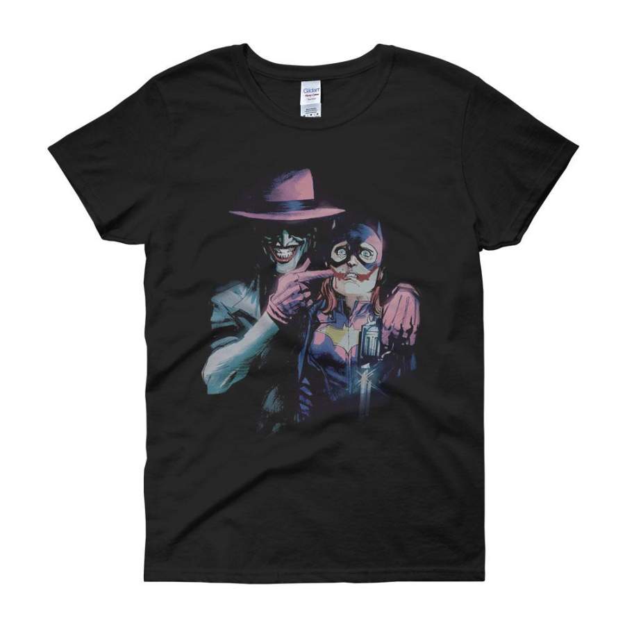 Batgirl 41 Joker Comic Book Women’S T Shirt